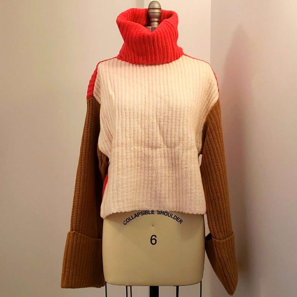 H&M Wool/Cashmere Turtleneck Sweater NWT